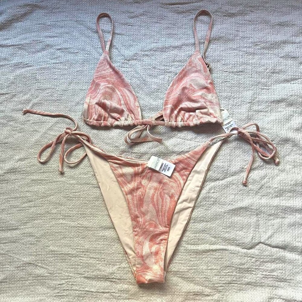 NWOT L Space Bikini - All Swirled Up